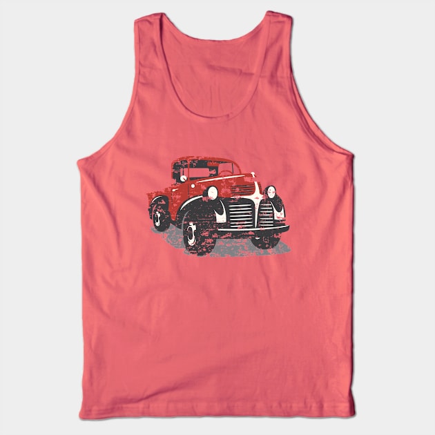 Distressed Pickup Tank Top by kellyoconnell